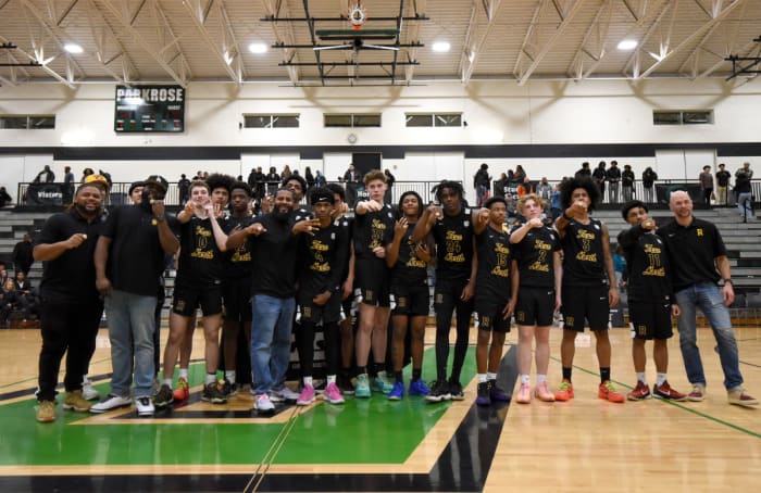 a Roosevelt vs Eastside Catholic boys basketball The Hardwood Invite final Portland Oregon December 20 2023 Taylor Balkom 81